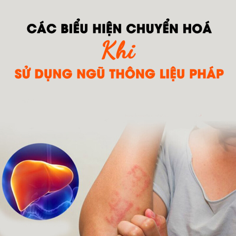 CÁC BIỂU HIỆN CHUYỂN HOÁ KHI SỬ DỤNG NGŨ THÔNG LIỆU PHÁP