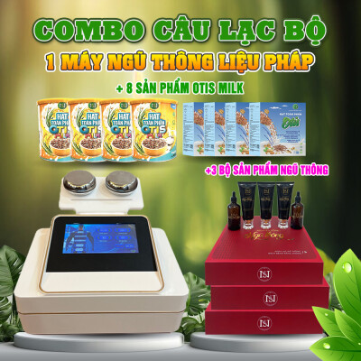 Combo 1 máy Ngũ thông liệu pháp Tặng 3 bộ Ngũ thông và 8 sản phẩm OtisMilk